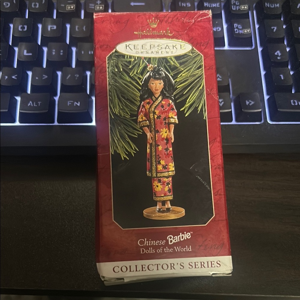 Hallmark Keepsake Chinese Barbie Ornament - Multicolor